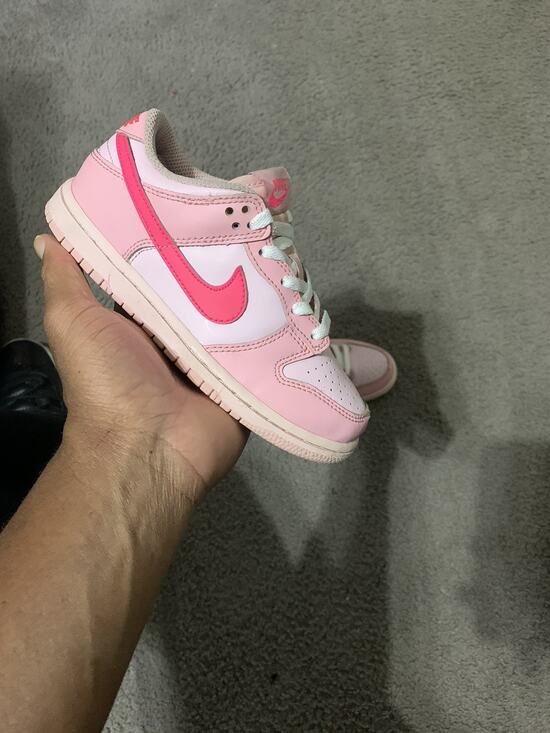 Nike Other - Size 13c-Nike Dunk Low "Triple Pink" PS Kids Athletic Sneakers DH9756-600